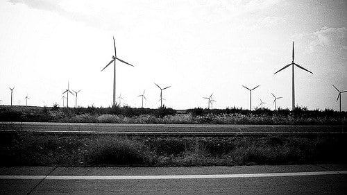 Parque eólico. Fuente: Alex Pascual Guardia/Flickr
